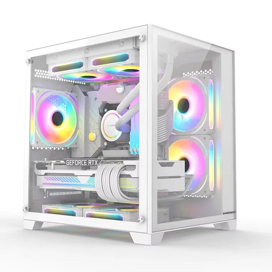 360Mm Radiator Computer Cases Core I5 I7 I9 32G Ram SSD 800W Power Supply Computer DIY Desktop Gaming Computer Pc for Gamers