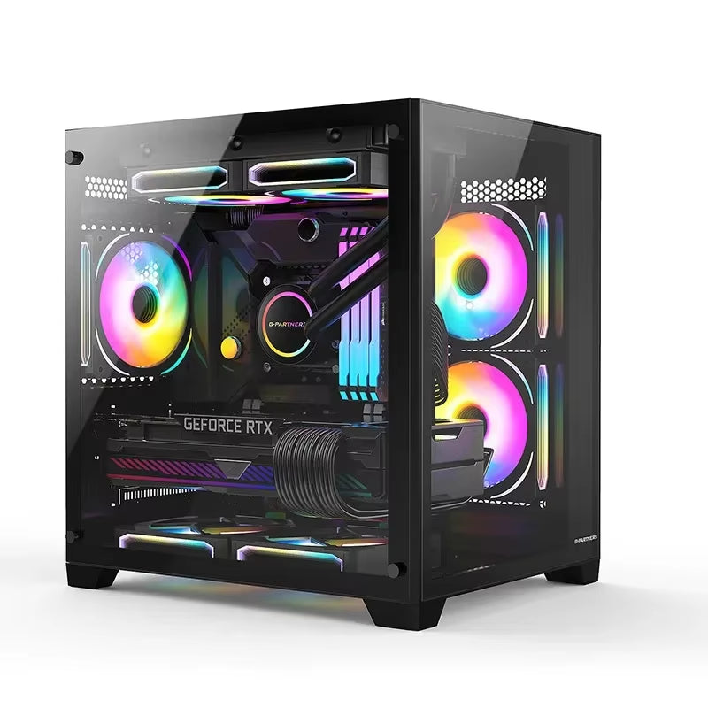360Mm Radiator Computer Cases Core I5 I7 I9 32G Ram SSD 800W Power Supply Computer DIY Desktop Gaming Computer Pc for Gamers